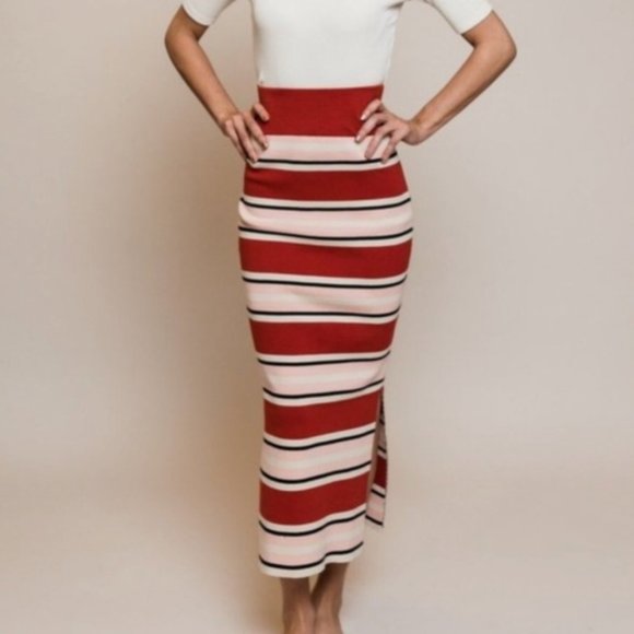 Callahan Dresses & Skirts - Anthropologie Callahan Maxi Striped Skirt